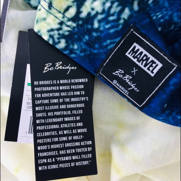 NWT MARVEL Comics x BO BRIDGES The INCREDIBLE HULK Collectible TEE SHIRT Large - Picture 2 of 16